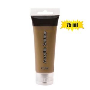 Art+craft paint acrylic tube 75ml gold