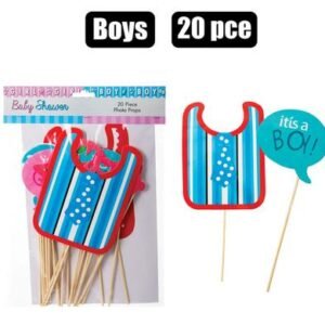 Party photo prop it's a boy 20pc