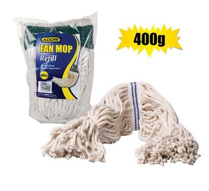 Mop cotton head 400g refill (27-1500)