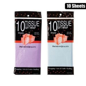 Paper tissue 50x66cm 10xshts blue/lilac
