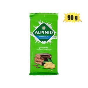 Sweet choc bt alpinio nut slab 90g (th)