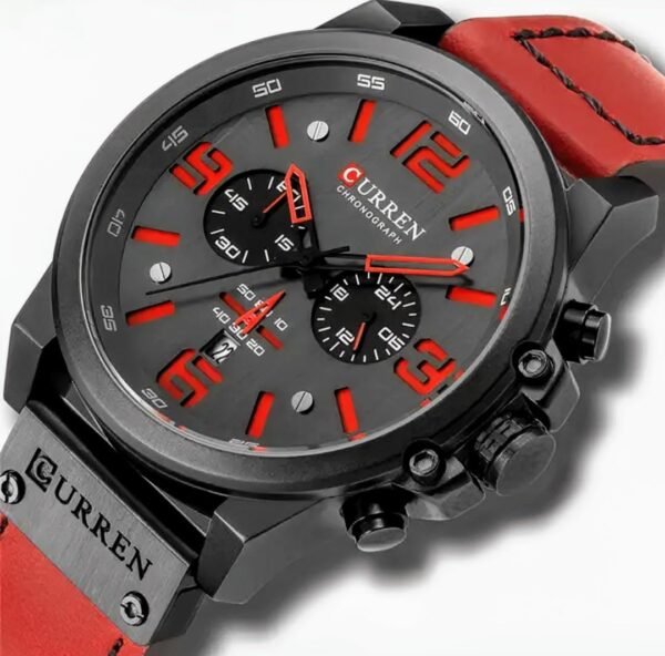 Mens Luxury Watch Red