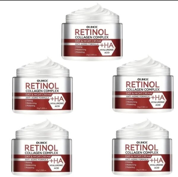 5 pcs Retinol Collagen Day And Night Cream