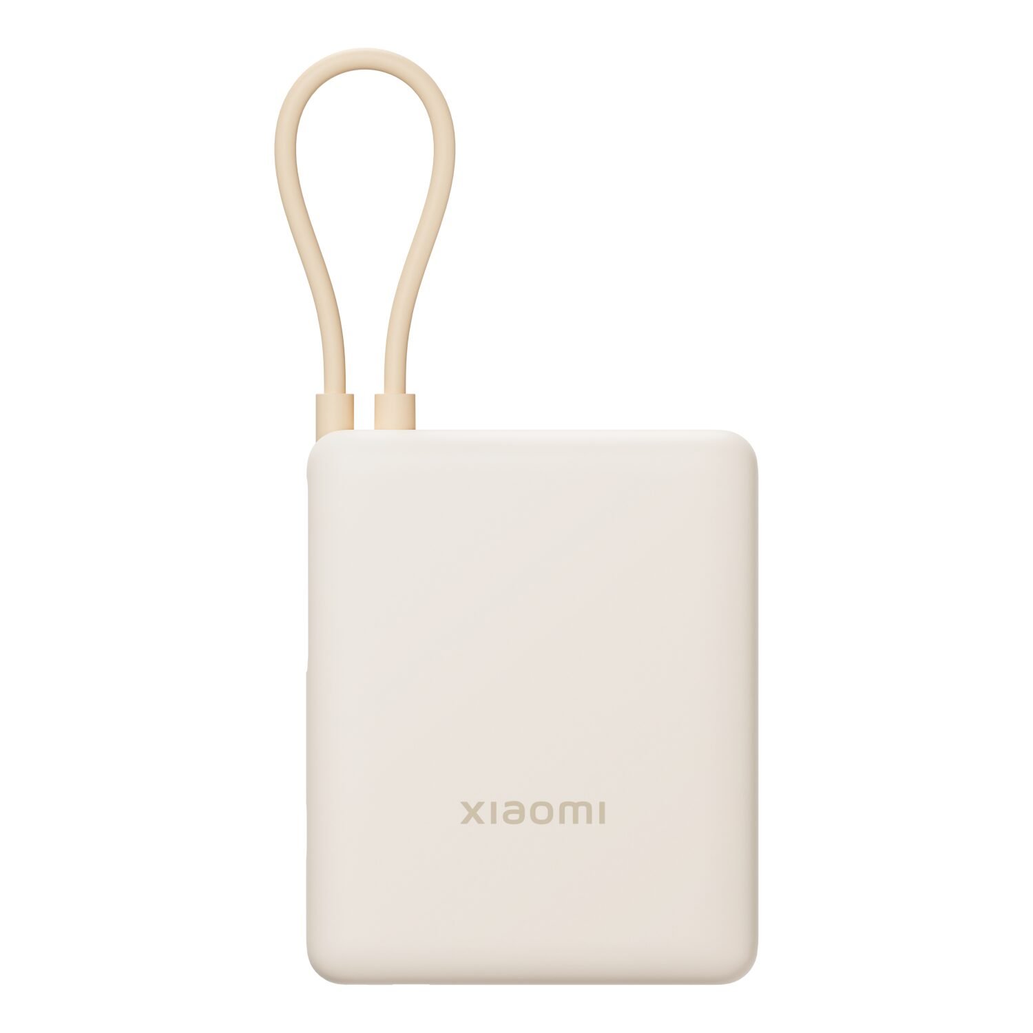 Xiaomi 33W Power Bank 10000 (Integrated Cable) - Tan - Image 2