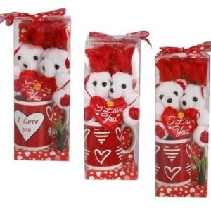 Mug occasions love w/twin bears