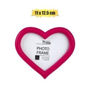 Picture-frame pl heart-shape 11x12.5cm