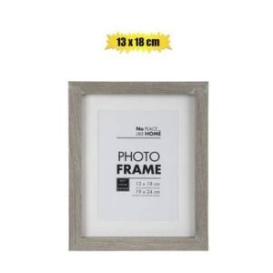 Picture-frame mdf 13x18cm rustic grey