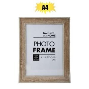 Picture-frame pl woodgrain 21x29cm