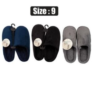 Slipper slip-in plain size 9