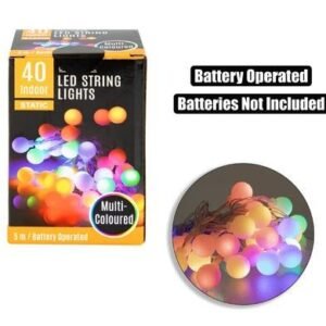 Light fairy led-40xmulti color 5m b/o